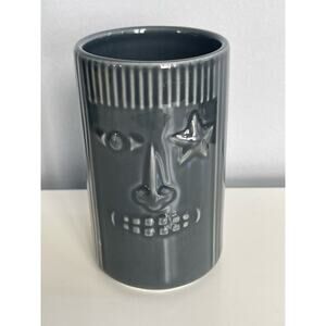 Ikea Tiki Mugs Frekvens Maria Vinka 13 oz Stoneware Drinking Glass Hawaiian Rare
